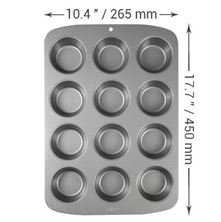 Picture of MUFFIN CAKE PAN X 12 CAVITIES